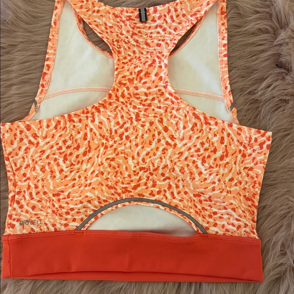 Puma Coral Patterned Racerback Top - Picture 4 of 5